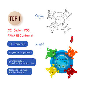 ของเล่นกบกระโดดพลาสติกใช้นิ้วกดเด้งได้ของเล่นกบหลากสีสำหรับครอบครัวเกมแบบโต้ตอบสำหรับเด็ก - Product Image 1
