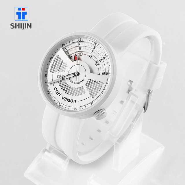Montre En Quartz Homme Moins Cher Running Watch New Model Unisex Silicone Strap Sports Waterproof Quartz Wrist Watches