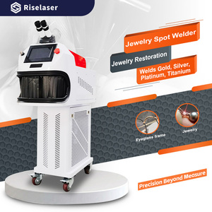 Riselaser 230W Jewelry Laser Welder Micro Ultra Precision For 18K <strong>Gold</strong> Bangle Pendant Making - Product Image 3