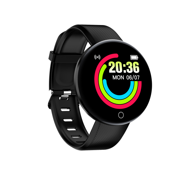 D18 Macaron Colorful Smart Watches Intelligent Waterproof D18s Smart Watch Band Blood Pressure Smartwatch Heart Rate Tracker