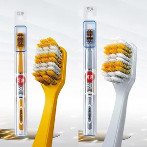 Il miglior spazzolino da denti a setole Super morbide con setole Ultra fini al 10000 di colore personalizzato di alta qualità per uso domestico