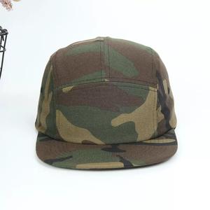 قبعة سائقي الشاحنات مطرزة بشعار مخصص ، قبعة بيسبول بحافة مسطحة ، قبعة قطنية فارغة من خمس قطع ، قبعة <span class=keywords><strong>5</strong></span> ألواح للرجال - Product Image 3