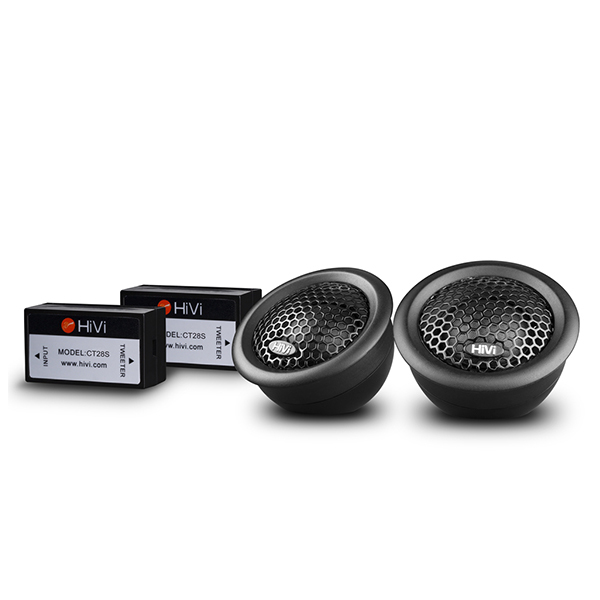 HiVi Hi-Fi CT28S 28mm 1inch Silk Dome Tweeter Speaker for Car Audio System