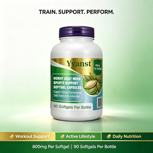 Gélules de soutien sportif à base d'Herbe de chèvre cornée 800mg, 90 pièces, pour la performance sportive, marque privée, OEM, vente en gros pour hommes actifs - Product Image 3