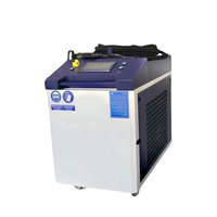 Nueva Máquina de Limpieza Láser Industrial Portátil Refrigerada por Agua de 1500W, 2000W, 3000W para Eliminación de Óxido y Pintura