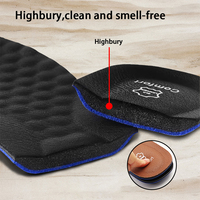 Chaussures en cuir pour hommes Semelle intérieure en cuir de vachette Fond souple Épaississement Absorption des chocs Semelle intérieure en cuir respirante confortable