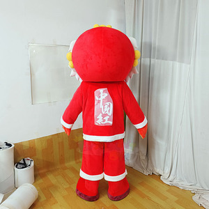 Chinese Style Cartoon <strong>Lion</strong> Dance Mascot <strong>Costume</strong> <strong>Adult</strong> Size with Helmet for Parades Carnivals Promotions &amp; Events - Product Image 4
