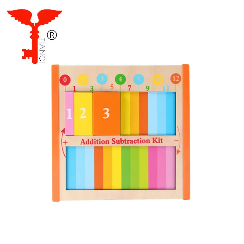 Montessori material educational toys math puzzle