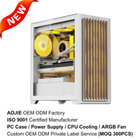 Gabinete Gamer OEM al por Mayor, EATX ATX MATX ITX, Caja de PC para Juegos con Ventilador, Blanca 2353, Boitier PC, Caja