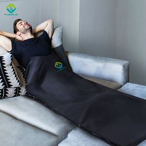 Fuerle New Arrival Đầy Đủ Cơ Thể Dây Kéo Phòng Tắm Hơi Xách Tay Tắm Hơi Chăn Cho Hồng Ngoại Tắm Hơi Chăn Hồng Ngoại - Product Image 6