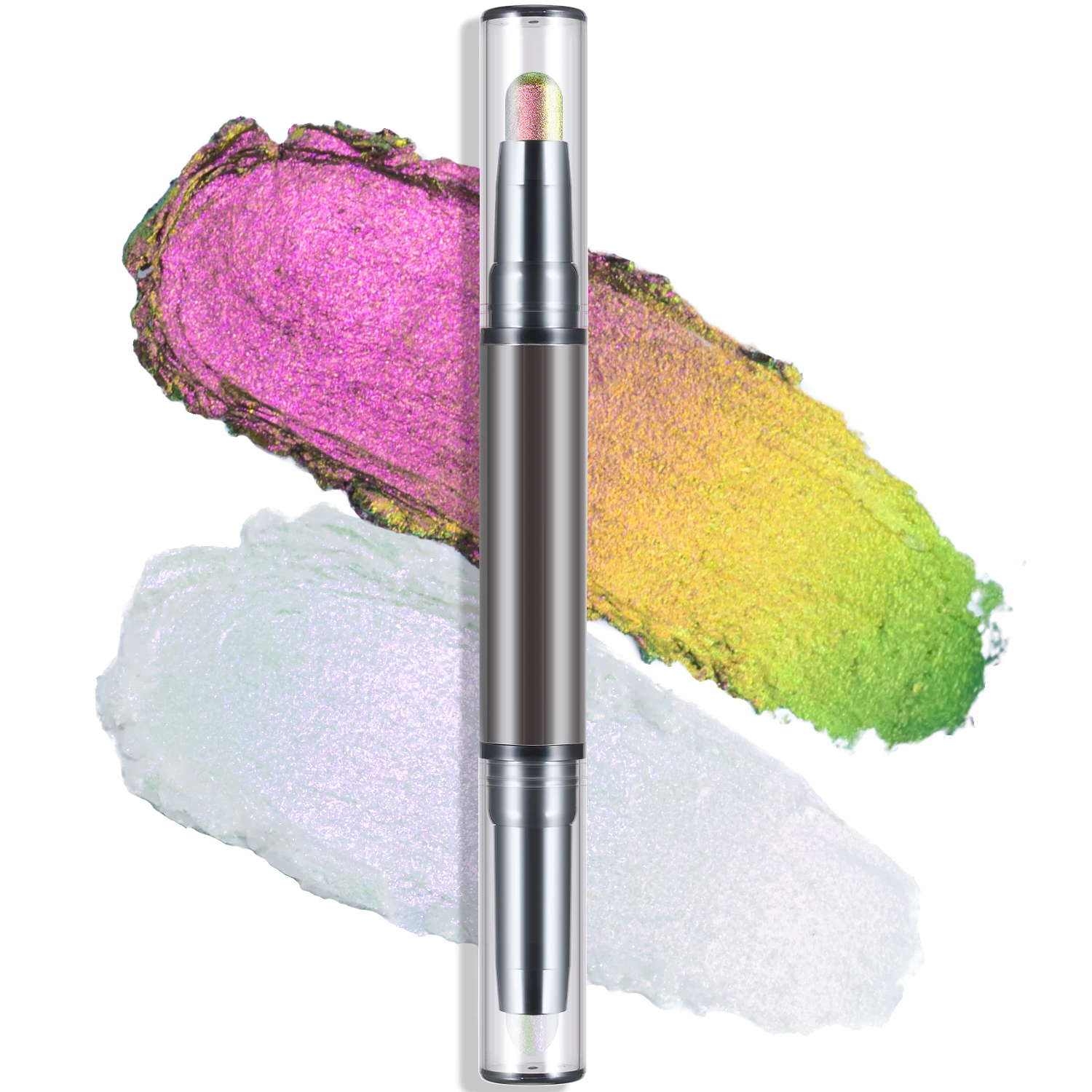 Новая многохромная палочка для теней с логотипом, индивидуальный небольшой заказ, доступный Хайлайтер для макияжа глаз