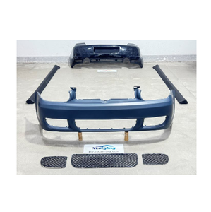 Kit carrosserie XLstyling pour VW Volkswagen <span class=keywords><strong>Golf</strong></span> <span class=keywords><strong>4</strong></span> MK4, conversion et mise à niveau de l'apparence, <span class=keywords><strong>pare</strong></span>-chocs avant et arrière, calandre R32 - Product Image 1