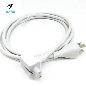 US plug Extension Cord Wall Cord power Cable for Apple Mac iBook MacBook Pro ac Adapters 45W 60W 85W