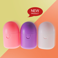 Boîte de rangement stérilisatrice portable en plastique PP respirant pour coupe menstruelle, hygiénique, réutilisable, pour voyage, nettoyage, multicolore