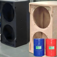Bahan Baku Poliurea Murni Resin Poliurea Dua Komponen untuk Kotak Suara Speaker Line Array