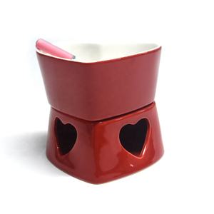 <span class=keywords><strong>Set</strong></span> <span class=keywords><strong>fondue</strong></span> keramik merah, dengan garpu SS 304, <span class=keywords><strong>set</strong></span> <span class=keywords><strong>fondue</strong></span> coklat porselen, <span class=keywords><strong>set</strong></span> hadiah Hari Valentine - Product Image 2