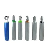 Cilindro de Gas de Acero sin Costuras Recargable de 8L, 10-50L, 13.4L (10KG) con Certificación TPED/ISO, para Ar/CO2/O2/N2, Grado Alimenticio, 1 FCL para Europa, ¡Oferta Caliente!