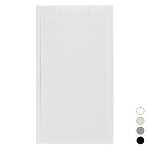 Plato de Ducha Rectangular Emotion Line Color Grafito 100x120 Cm - Product Image 1