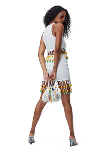 تعريفة منخفضة جنوب شرق آسيا مصنوعة # PA005 ديكور حبة خليط. محافظ زلابية برباط حقائب نسائية صغيرة فريدة من نوعها - Product Image 5