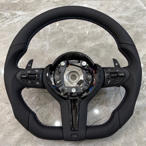 Volante Deportivo Negro Personalizado para <span class=keywords><strong>BMW</strong></span> F01 F02 F48 F49 F39 F25 F26 F97 F98 F92 E92 M5 330i 328i - Product Image 3