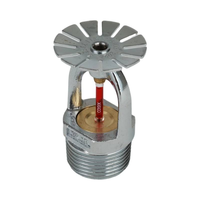 Tête de sprinkler incendie suspendue DN20 Q5, filetage en acier inoxydable, décharge d'eau K115 68 ℃   Têtes de sprinklers anti-incendie