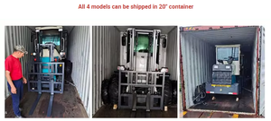 Chariot élévateur tout-terrain diesel <span class=keywords><strong>4x4</strong></span> de 3/5 tonnes, haute traction, durable, fabrication CE, prix promotionnel, construction, agriculture, exploitation minière - Product Image 6