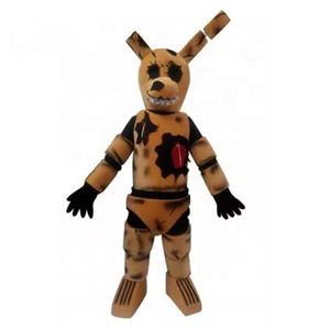 Efun quantité minimale de commande 1 PC Offre Spéciale Cinq Nuits à <span class=keywords><strong>Freddy</strong></span> Jouet <span class=keywords><strong>Freddy</strong></span> Jeu Personnage Doré Cosplay Mascotte Costumes pour Promotion - Product Image 5