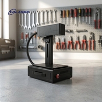 Máquina de Marcado Láser de Fibra Portátil Pequeña Mini de 20W 30W 50W Sino Galvo CNC de Escritorio a Color para Metal - Precio de Venta