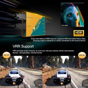 Avmatrix kim loại 4K60 HDMI2.0/USB3.1 chụp thẻ vrr HDR RGB24/P10/YUY2 độ trễ gần bằng không ps5/<span class=keywords><strong>PS4</strong></span>/Xbox loạt x/S/một <span class=keywords><strong>PC</strong></span> Mac - Product Image 5