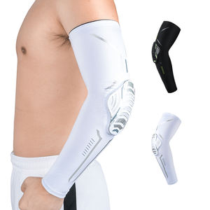 Coderas absorbentes de impactos de alta calidad, mangas protectoras para brazos para jugadores de baloncesto, rodilleras de alta visibilidad - Product Image 2