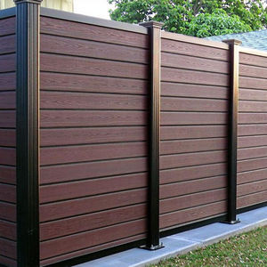 ไม้พลาสติกคอมโพสิต WPC รั้วบ้านสวนลานบ้านดีกว่ารั้วพีวีซีไวนิล - Product Image 1