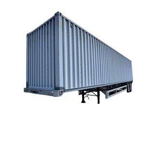 Venta Directa de Fábrica, Semirremolque de 2 Ejes, 13m, 60T, Gran Capacidad, de Acero, para Transporte de Carga a Granel, Logística <span class=keywords><strong>Express</strong></span> - Product Image 1