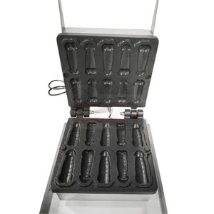 Machine à Snack commerciale, prix le plus bas, Machine à gaufres électrique personnalisée <span class=keywords><strong>de</strong></span> 10 pièces <span class=keywords><strong>en</strong></span> <span class=keywords><strong>forme</strong></span> <span class=keywords><strong>de</strong></span> <span class=keywords><strong>bite</strong></span> avec prix d'usine - Product Image 2