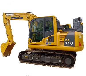 Excavadora Komatsu PC110-8 de 11.3 Toneladas con Cucharón de Excavación y Componentes Principales del Motor - Product Image 1