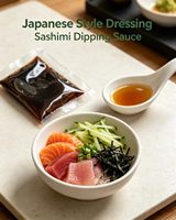 Vinaigrette japonaise Wafu, pour les repas légers, les sandwichs et les accompagnements de fruits de mer, tailles et emballages personnalisés de 6 à 500 g, approvisionnement OEM