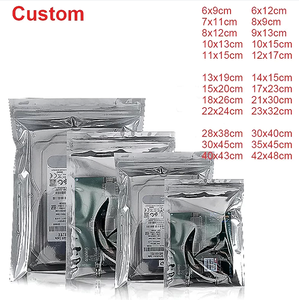 <strong>Anti</strong> <strong>Static</strong> ESD <strong>Bag</strong> with Ziplock Shielding <strong>Bags</strong> Plastic for 3.5" HDD SDD Electronic Device - Product Image 1