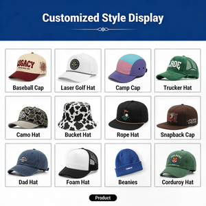 Casquette de Baseball en Coton à Visière Courbe 6 Panneaux Personnalisable Usine, Broderie 3D, Denim Effiloché, Haute Qualité - Product Image 5