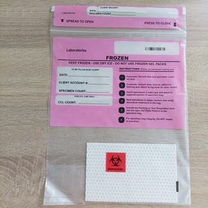 Biohazard Zakken Specimen Transportzak Met Superabsorberende Kussentjes, Medische Kwaliteit, 3 Wanden Met Documentenzak - Product Image 6