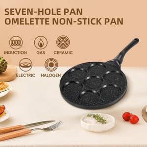 Modern Design Smiley Motif Fried Egg Pancake <b>Pan</b> <b>Nonstick</b> Metal Mould Maker for Kids Kitchen Tool - Product Image 3