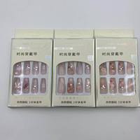 Faux Ongles de Luxe Longs à Coller en Gros pour Professionnels – Ongles Artificiels en Acrylique avec Colle, Marque Privée