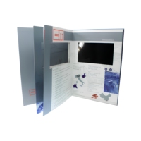 Brochure Livre Vidéo Multipages Personnalisée avec Pages Vidéo Supplémentaires, Livre Vidéo Numérique 8x12, Livre Souvenir Vidéo Animé