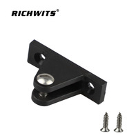 Accessoires pour bateau, accessoires marins, charnières de pont en Nylon noir à montage plat