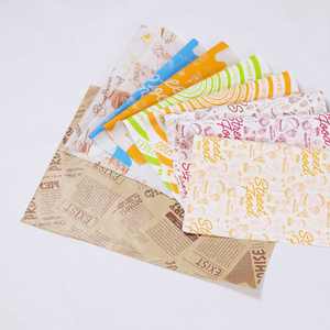 4-8 Colors Custom <b>Burger</b> Butter Sandwich Packaging Wrap <b>Wrapping</b> Food Safe <b>Paper</b> - Product Image 4