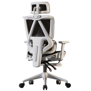 Computerstuhl für Zuhause und Büro, Ergonomischer Netzstoff-Studierstuhl mit <span class=keywords><strong>5</strong></span>-Sterne-Basis und Hohlrückenlehne - Product Image 5