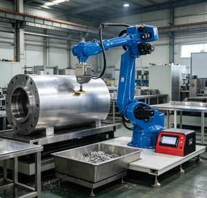 Bras robotisé 6 axes entièrement automatique, haute vitesse, haute précision, solution de meulage automatisée à commande de force, usine tout-en-un - Product Image 4