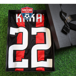 Fabrieksgroothandel Thaise versie korte mouwen 2008-2009 retro thuisshirt voetbaltenue ster speler Kaka # 22 Jersey 100% polyester - Product Image 1