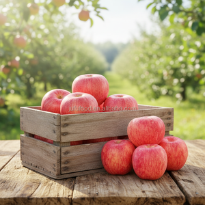 Manzanas Frescas JUFU, Variedad Fuji <span class=keywords><strong>Gala</strong></span> Roja de Shandong, Sabor Dulce, Calidad Premium Grado 1, 20 kg, 8 Meses de Duración, Para la Salud - Product Image 1