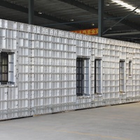 Coffrage en alliage d'aluminium, moule pour mur/colonne en béton, réutilisable et haute résistance, personnalisable OEM