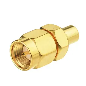 SMA Male to MCX Female Straight Antenna Adapter or customized