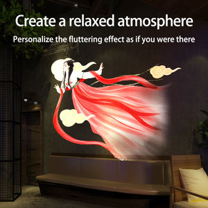 Dynamique flottant créatif magasin décoration <span class=keywords><strong>fond</strong></span> parc éclairage atmosphère personnalisé flottant ombre projection lumières - Product Image 3